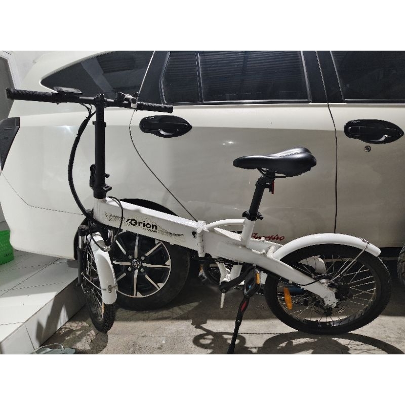 sepeda lipat listrik orion