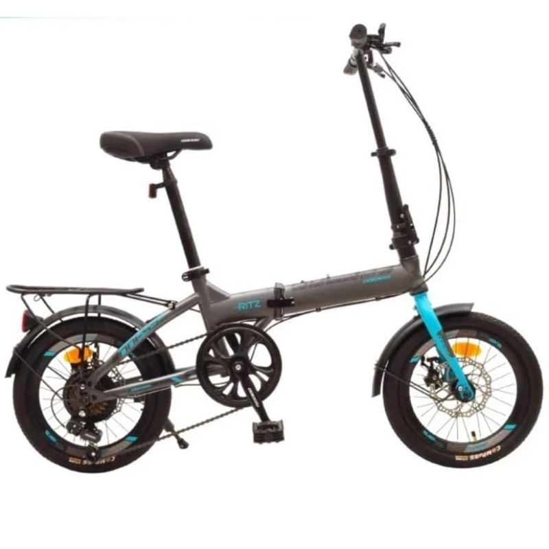 SEPEDA LIPAT ODDESY RITZ 16 REM CAKRAM BONCENGAN