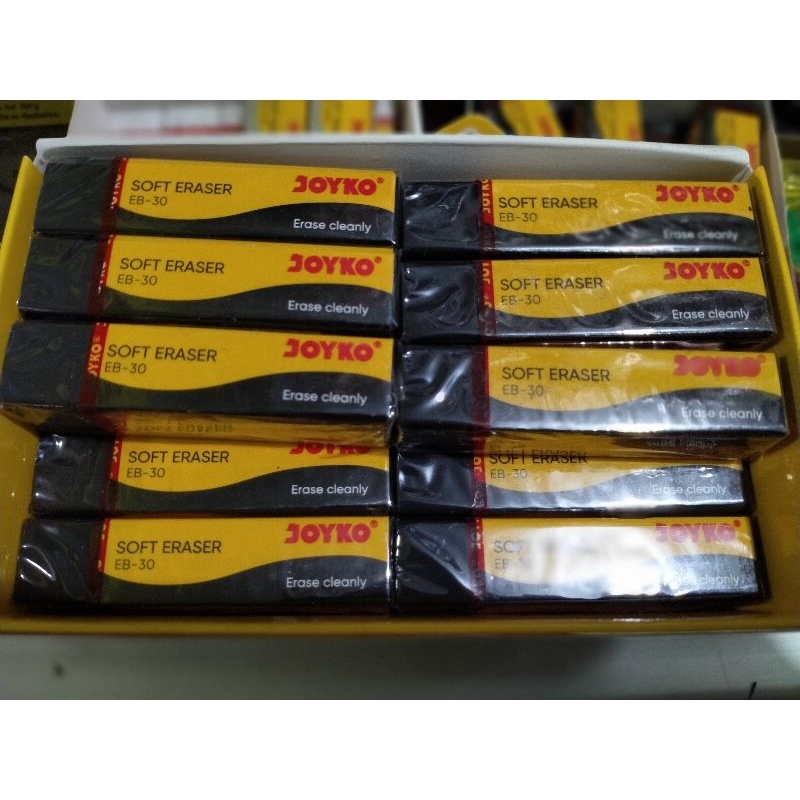 

10pcs \ penghapus joyko \ penghapus panjang \ 60mm ×13mm
