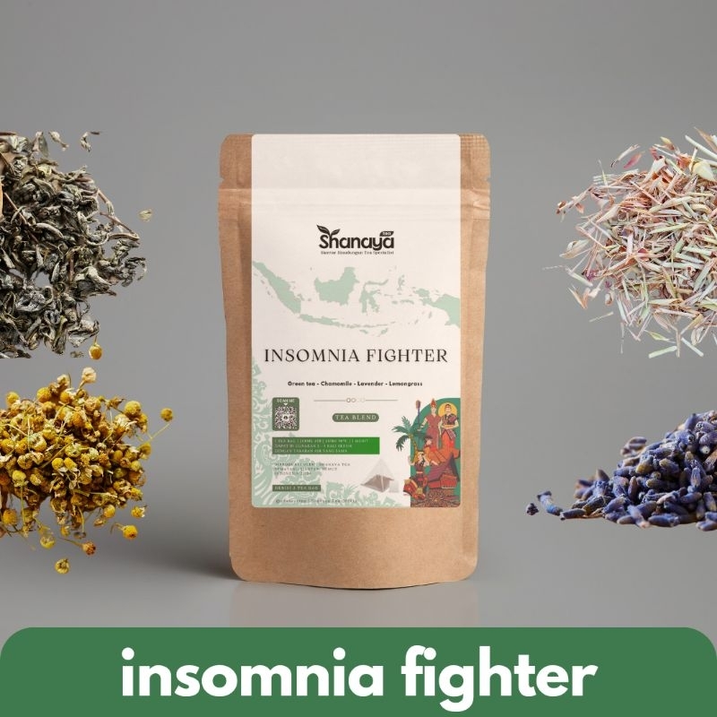 

Insomnia Fighter | Teh Anti Insomnia isi 5 tea bag | Tea Blend Shanaya Tea