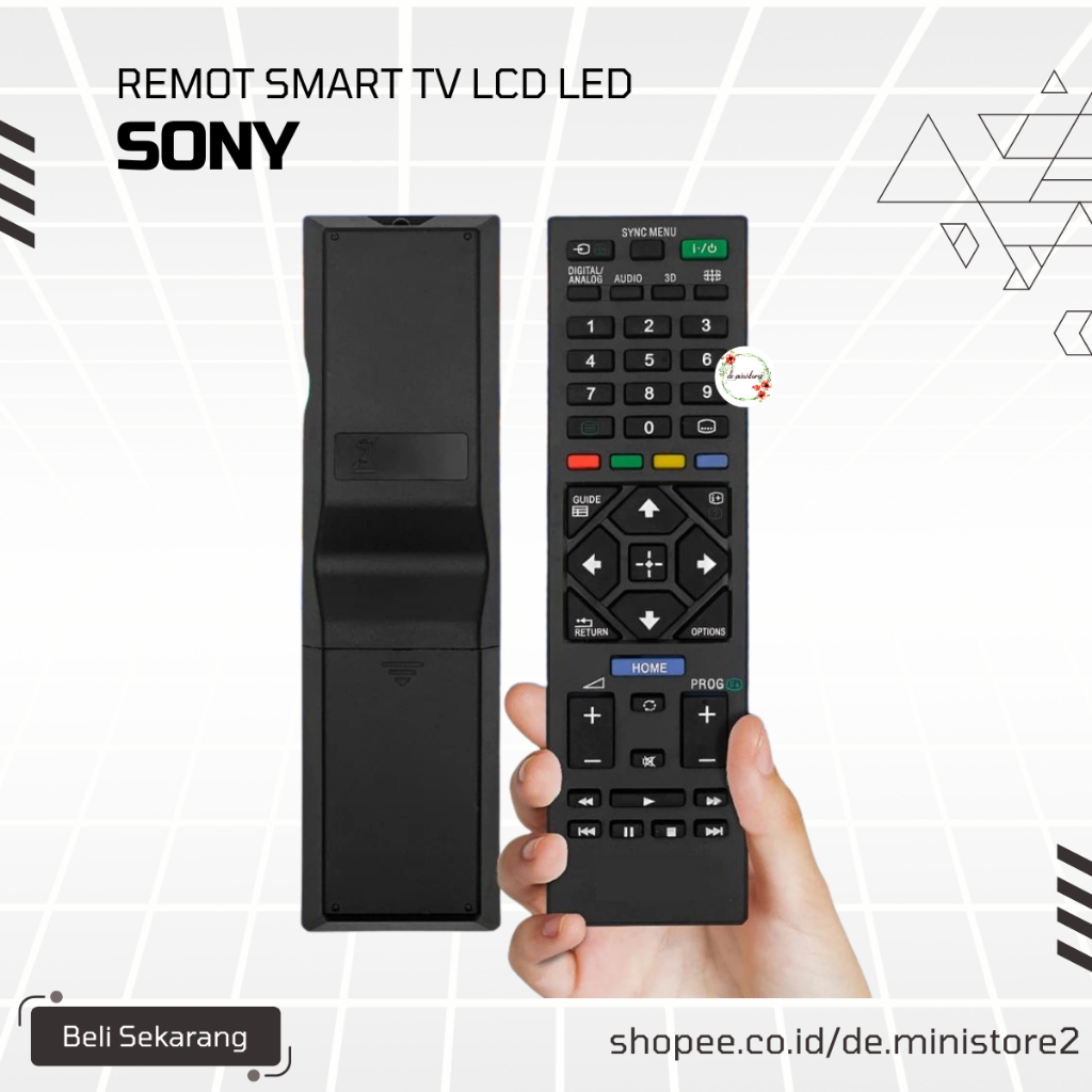 Remote Remot TV Sony LED LCD Slim Tabung FOR RMT-TX110P RM-ED054 Smart TV 3D