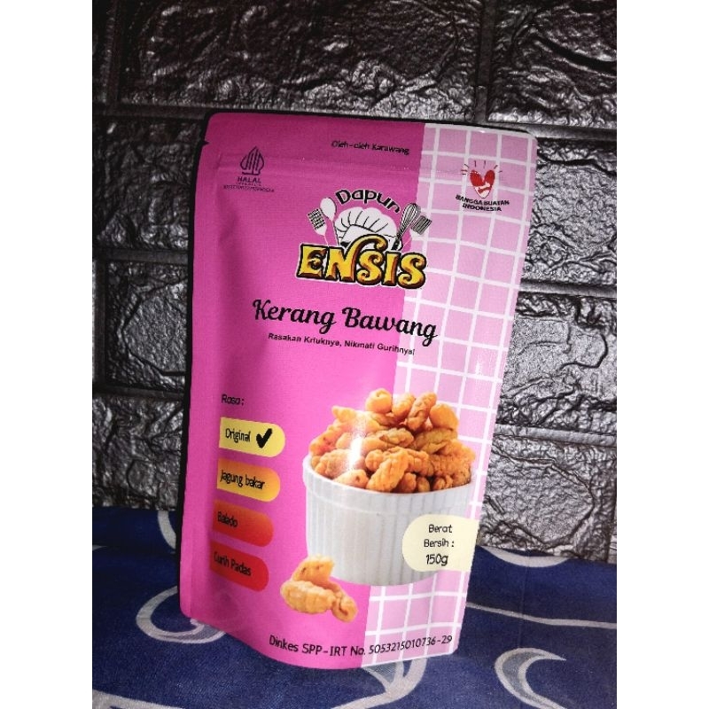 

Dapur Ensis | Kerang Bawang/kue bawang bentuk kuwuk