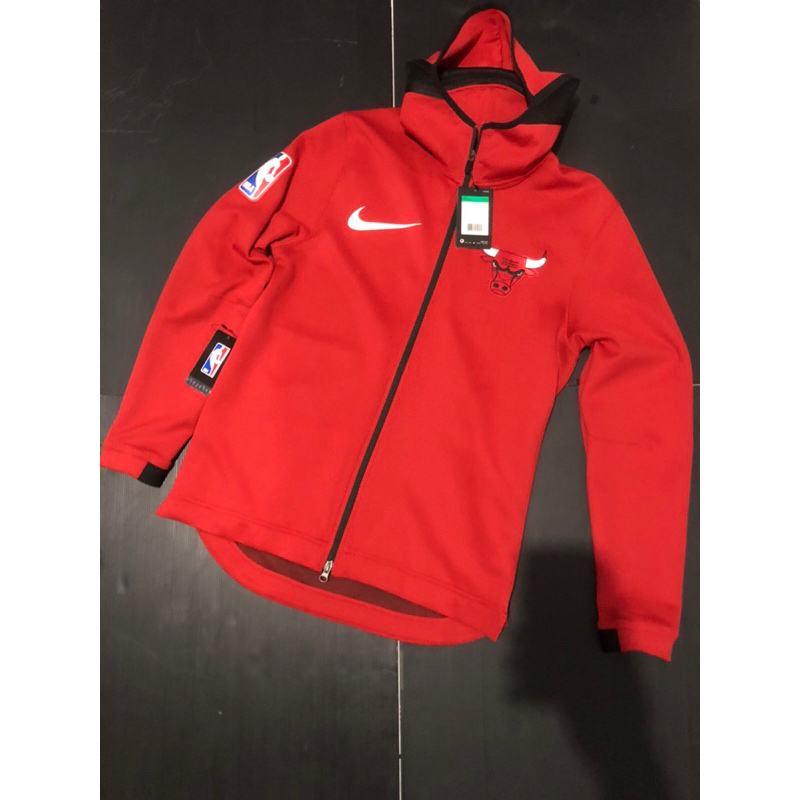 Harga Special beli jaket bonus topi Jaket Basket showtime jacket original Chicago Bulls BNWT Bonus T