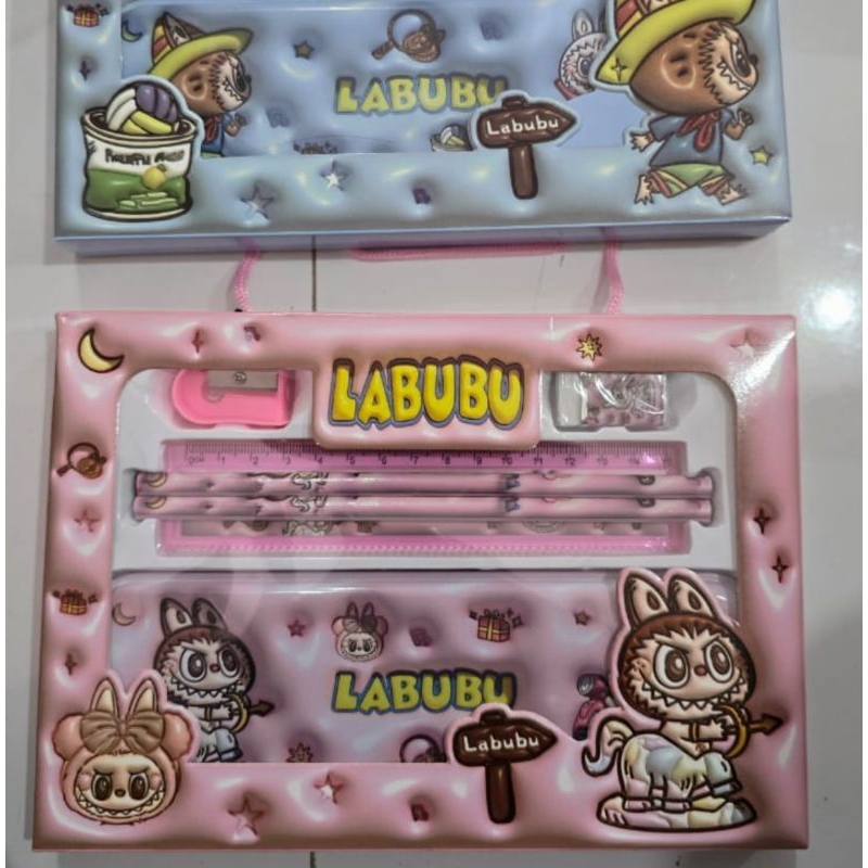 

Set Alat Tulis Labubu Sanrio Stationery Kuromi Melody Cinnamoroll Pompompurin