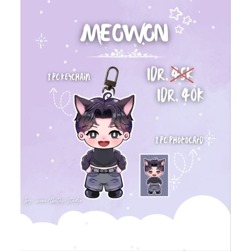 KEYCHAIN MEOWON & MINWON