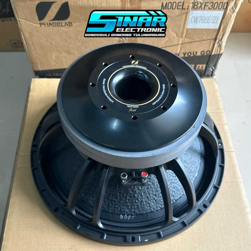 Speaker PHASELAB 18XF3000 XF Double Magnet Original