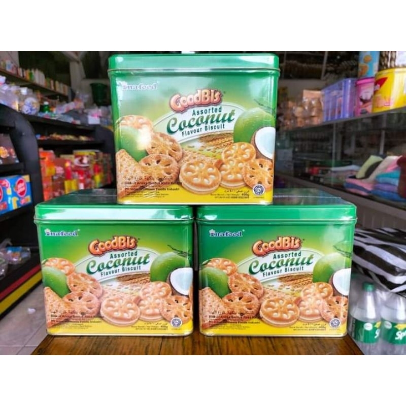 

6 kaleng GOODBIS ASSORTED 350grm