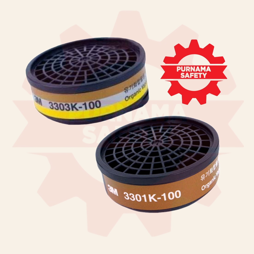 3M - Carfridge Pelindung Debu 3M 3303K-100 & 3M 3301K-100