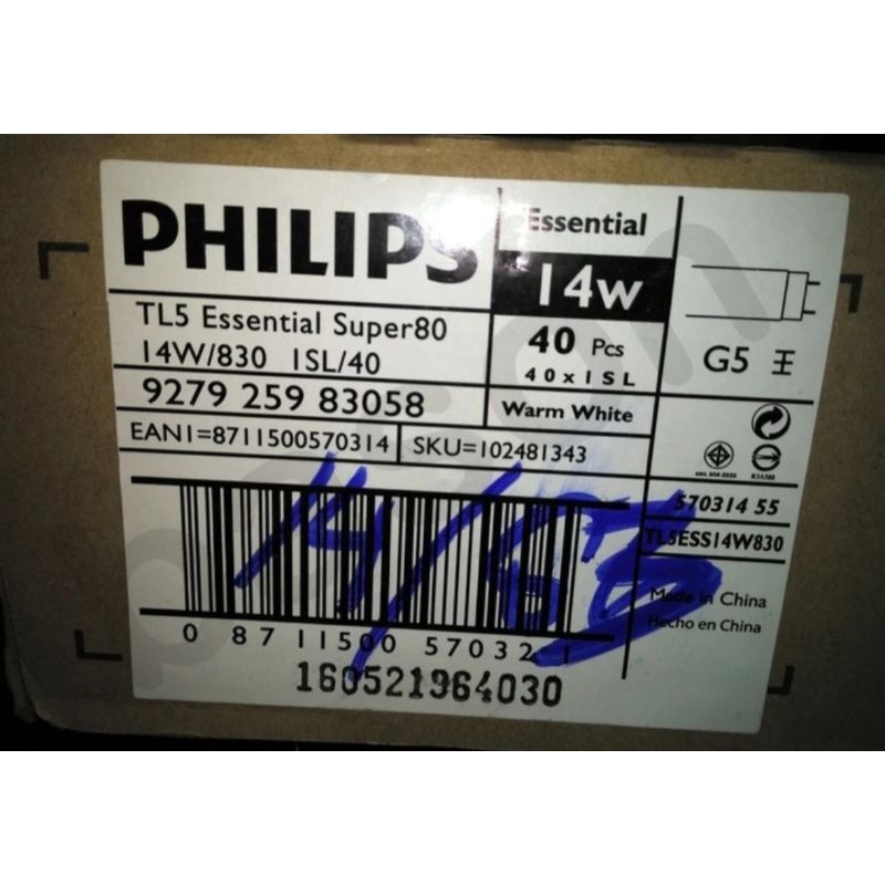 Philips TL5 Essential 14W/865