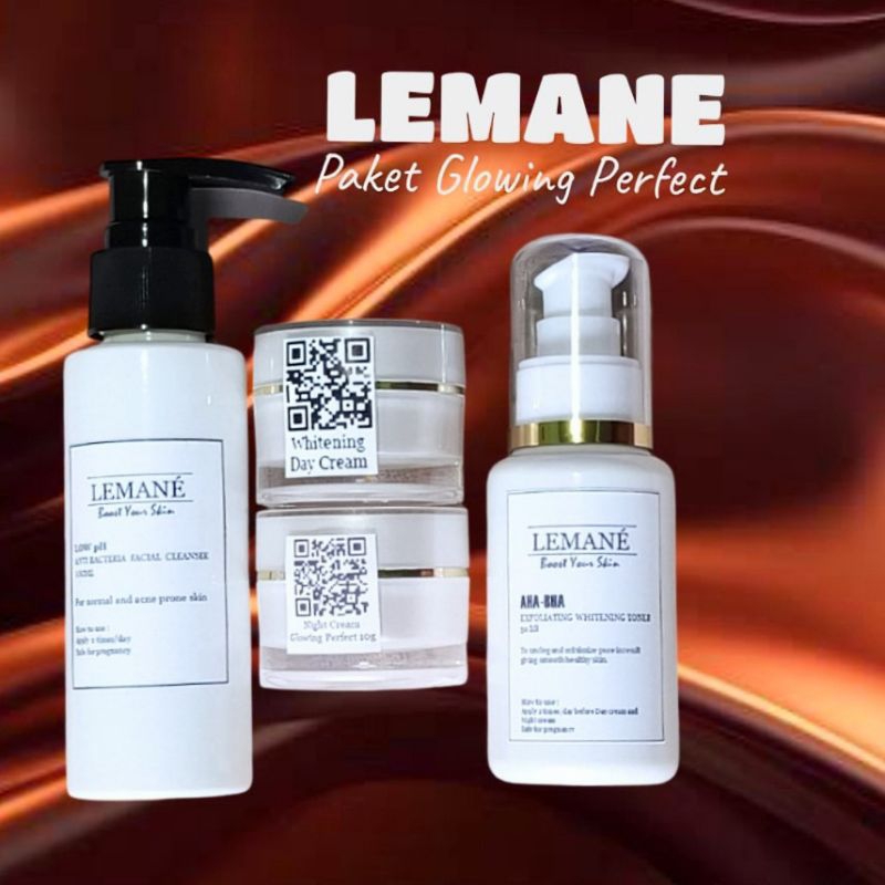 Paket Pemutih Wajah Cepat Permanen Pria Wanita