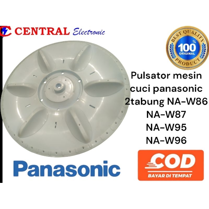 pulsator mesin cuci panasonic tipe 2tabung tipe Na-w86/87 na-w95/96