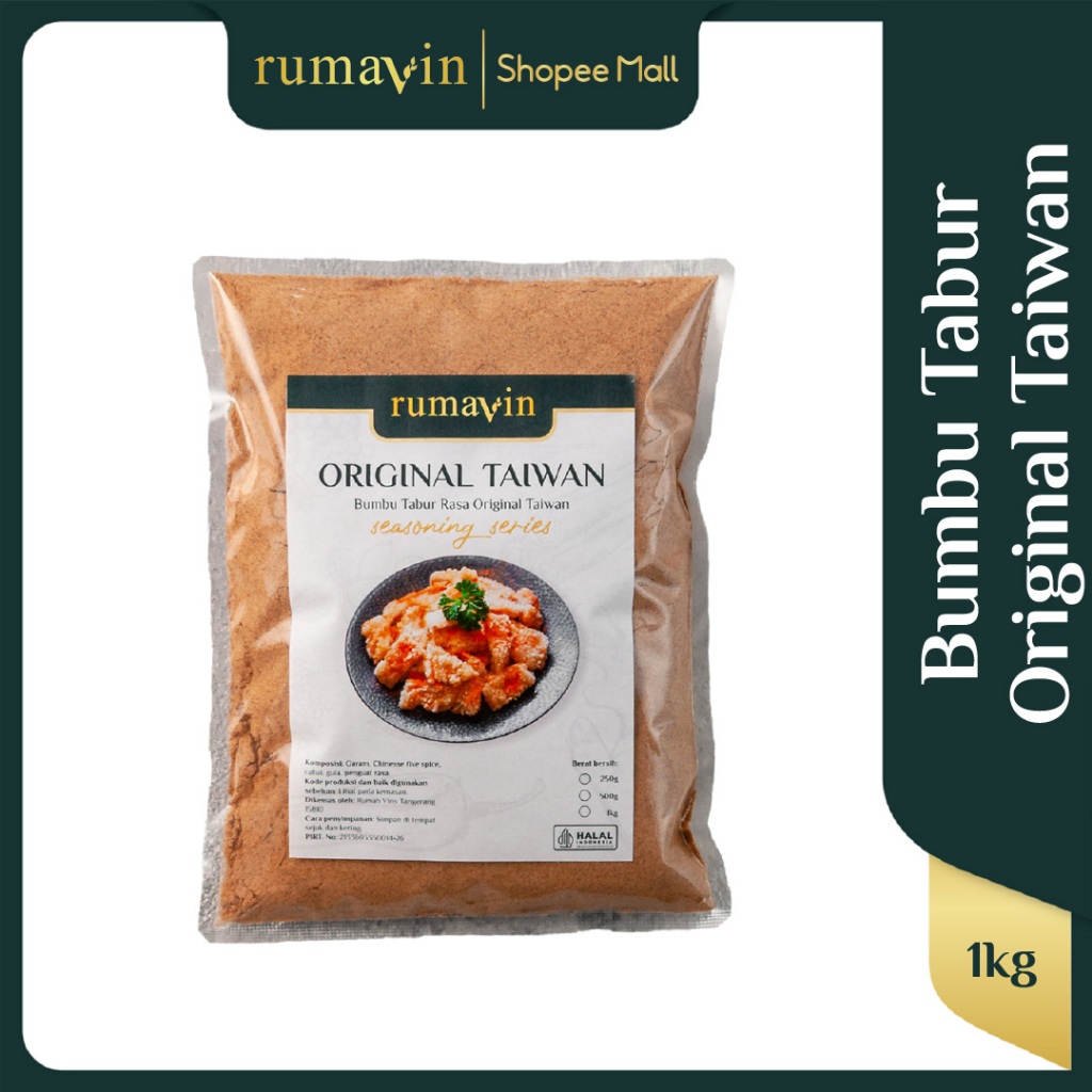 

Rumavin - Premium Bumbu Tabur Original Taiwan