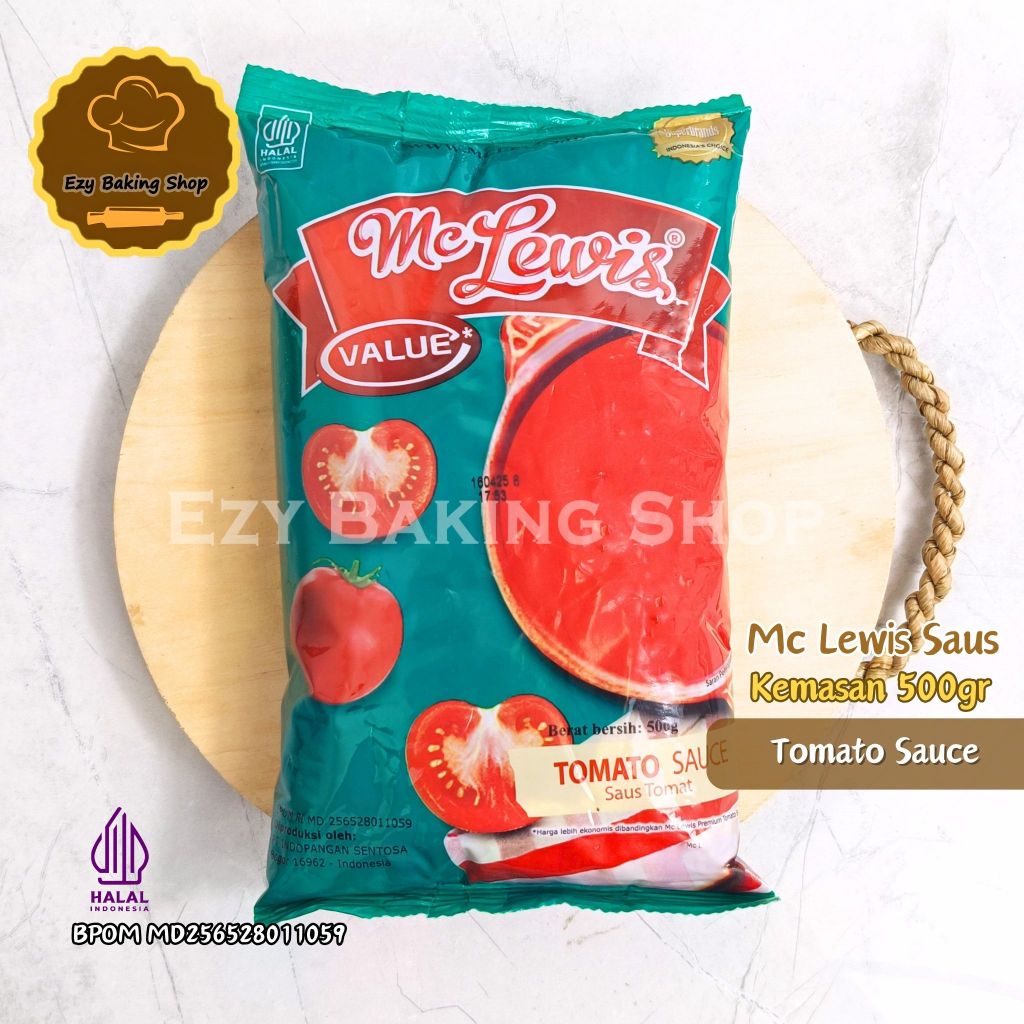 

Mc Lewis Saos Tomat Saos Sambal ekonomis 500gr