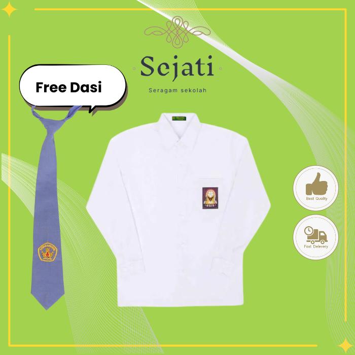 Gratong Seragam Sejati Collection Seragam Sekolah Sma Putih Lengan Panjang / Seragam Sma