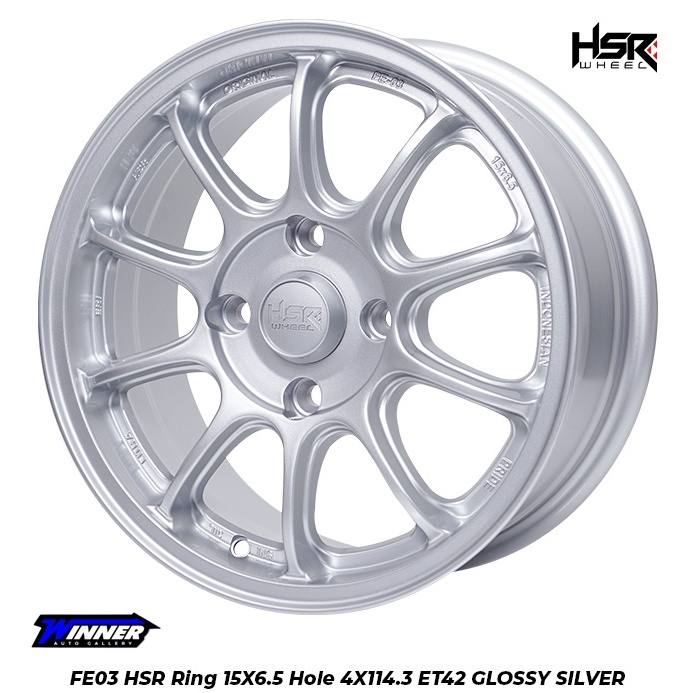 Velg Mobil Jari-jari FE03 HSR R15 Pcd 4X114,3 Rata Body Buat Avanza,Xenia,Livina,Panther Promo