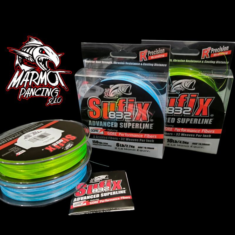 PE SUFIX 832 ADVANCE SUPERLINE X8 SINGLE SPOOL