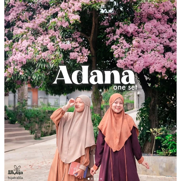 Gamis set Syari ADANA By Hijab Alila