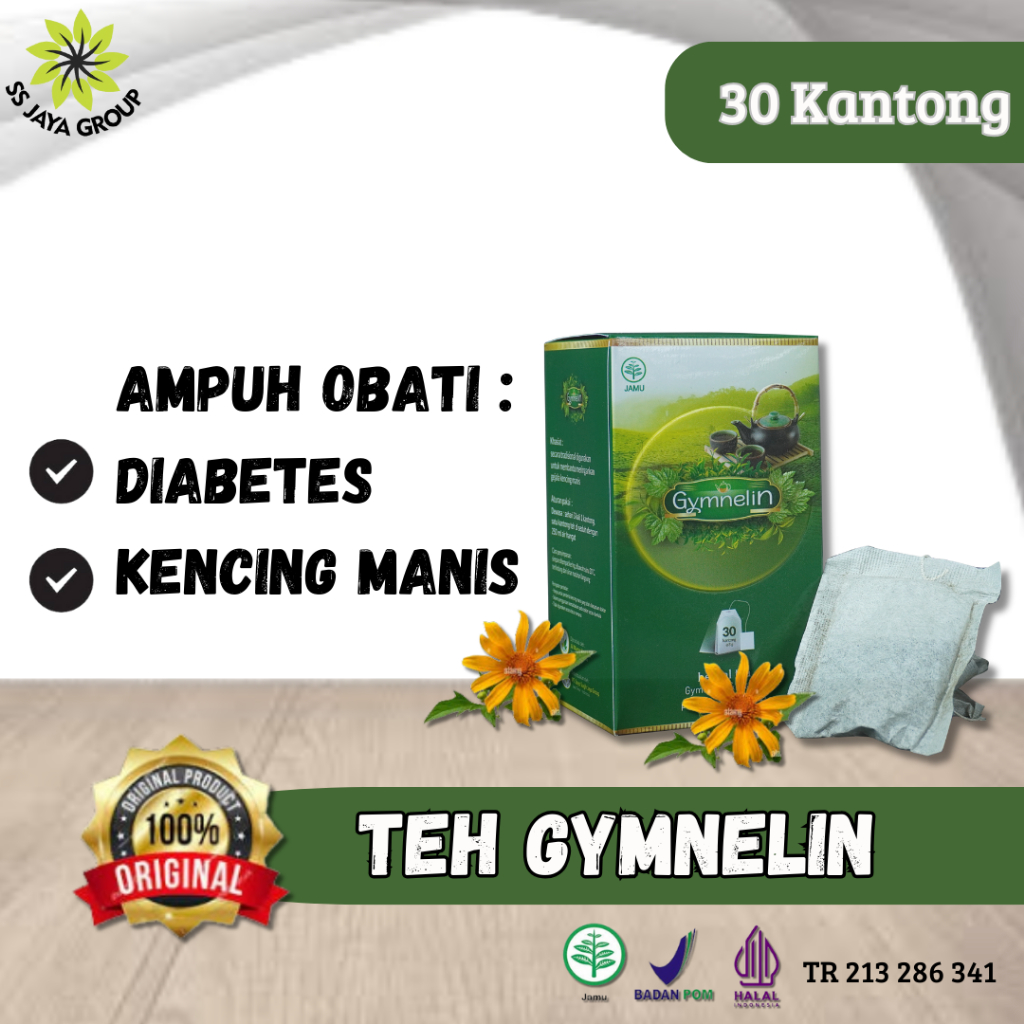 

TEH GYMNELIN | GYMNELIN OBAT DIABETES | TEH HERBAL ASLI BPOM | DIABETES | RENDAH GULA | KECING MANIS