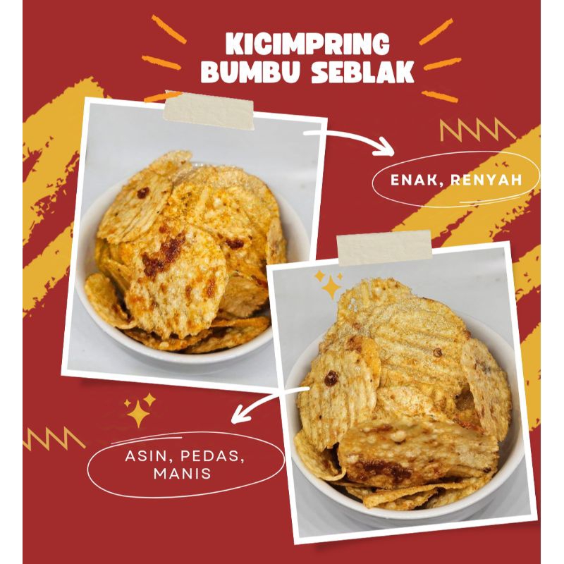 

BELEDAGID Kicimpring mini bumbu seblak 110gr