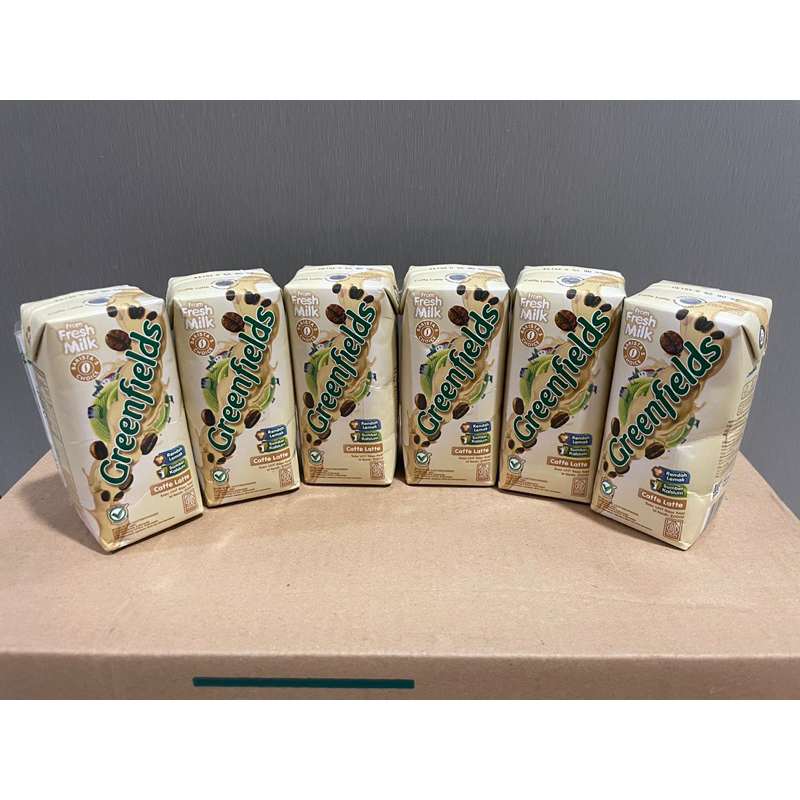 

PROMO BUY 2 get 1 FREE GREENFIELD CAFFE LATTE per cartoon - 200ml (isi 32 pcs)