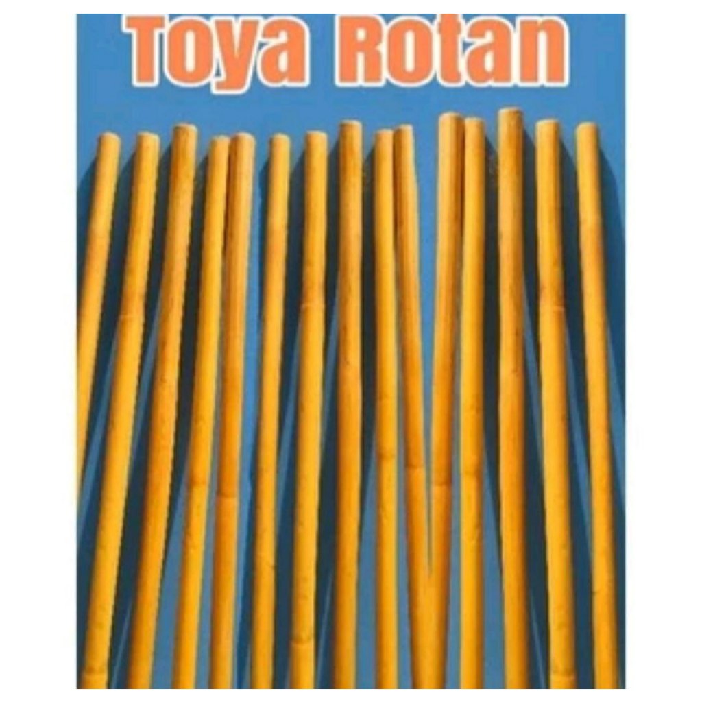 ( REALPICT ) Toya rotan asli toya beladiri toyak silat tongkat wushu STANDART IPSI BERKWALITAS