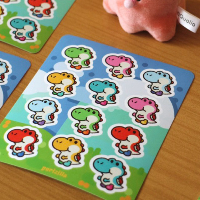 

Just Yoshi's Sticker Sheet