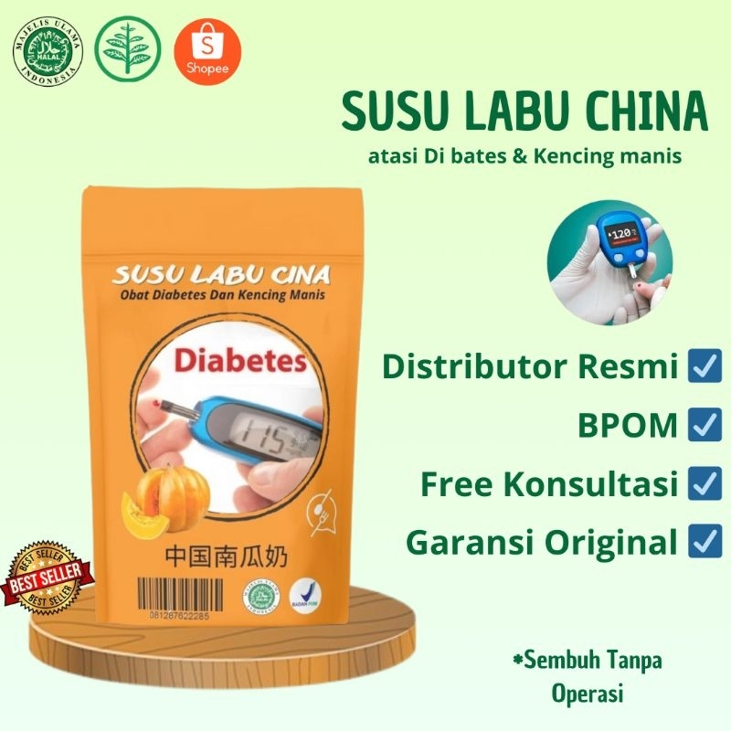 

Susu Labu Cina atasi Diabetes & kencing manis penurun darah tinggi