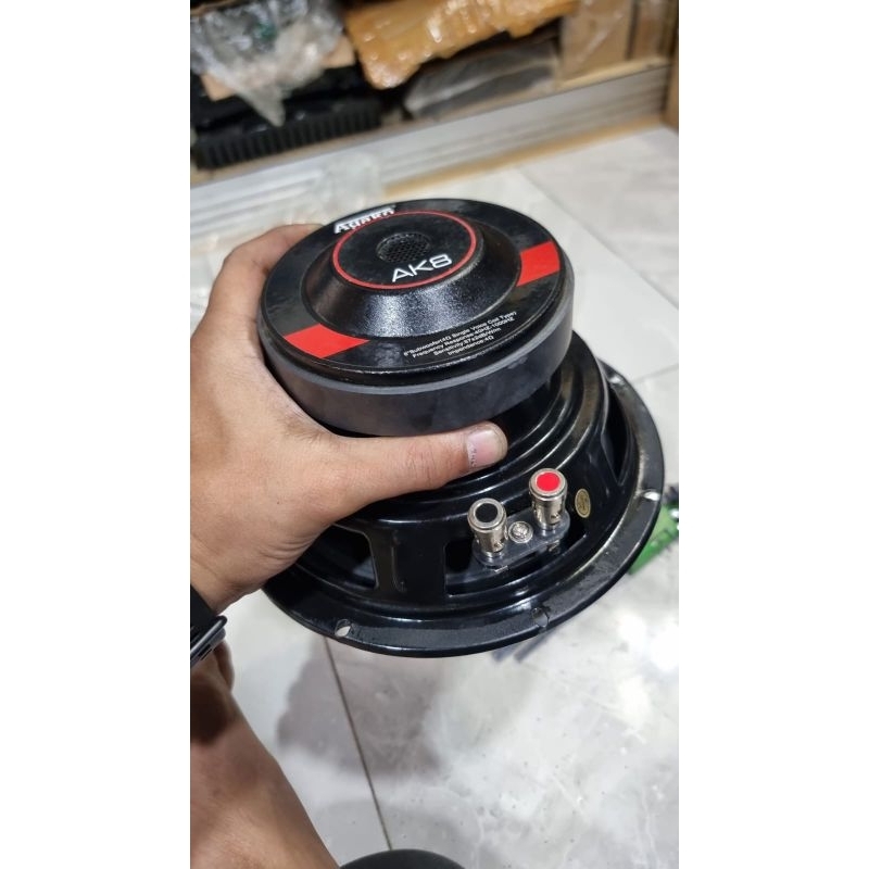 subwoofer AGAKO AK8 Ukuran 8 inch like new