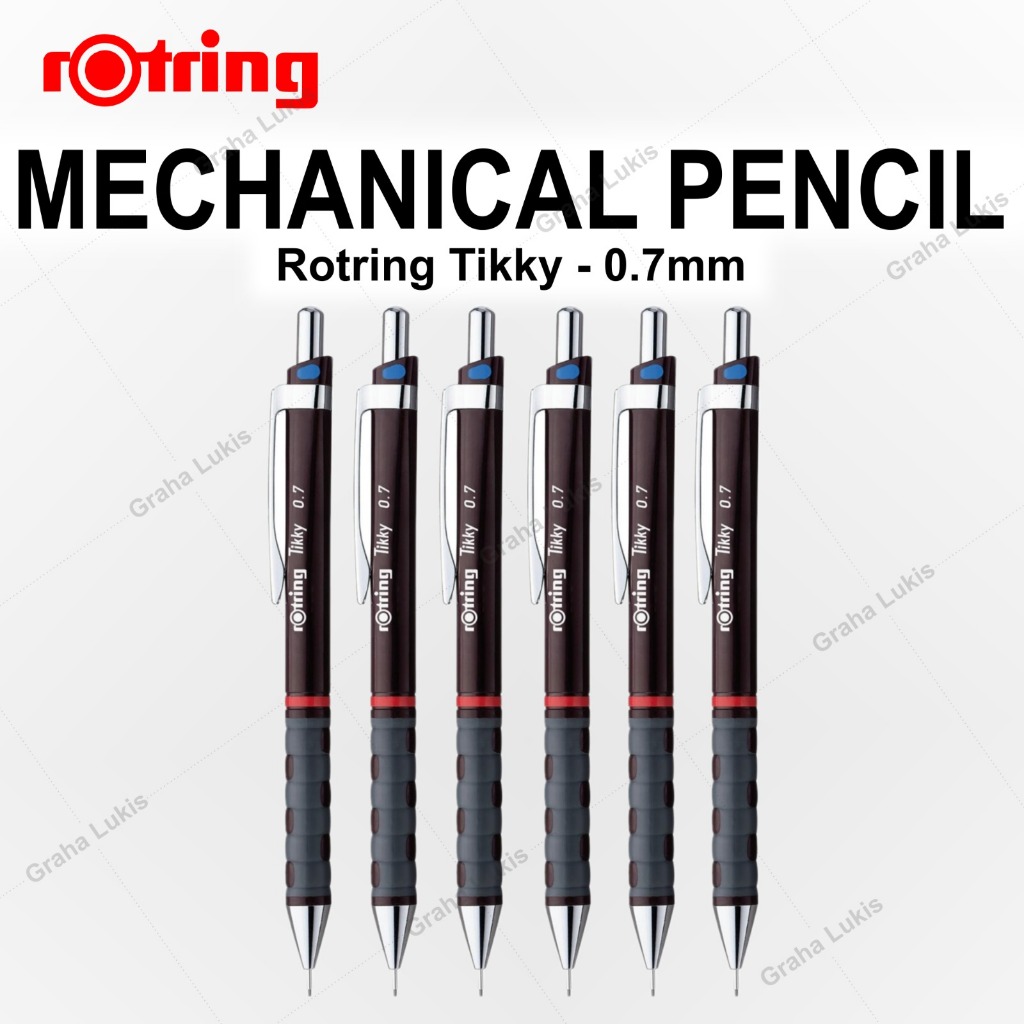 

Rotring Tikky Mechanical Pencil 0.7 mm - Burgundy