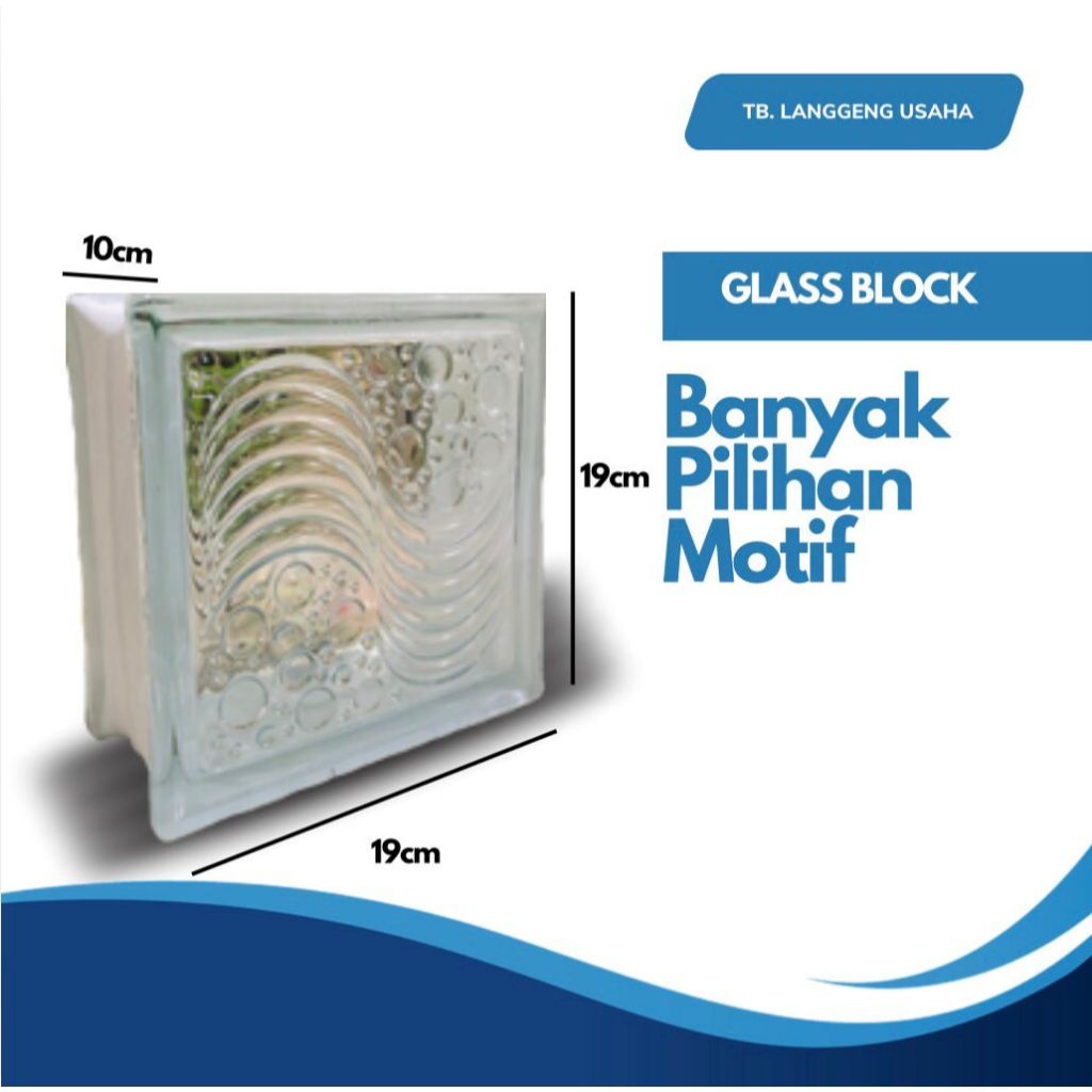 GLASSBLOCK KACA GLASS BLOCK DINDING KACA