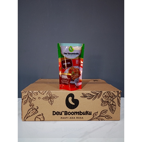 

Paket 1 Dus Chili Oil Sauce DeuBoombuKu - Bumbu Chili Oil - Saus Minyak Cabai - Saus Chili Oil Pedas