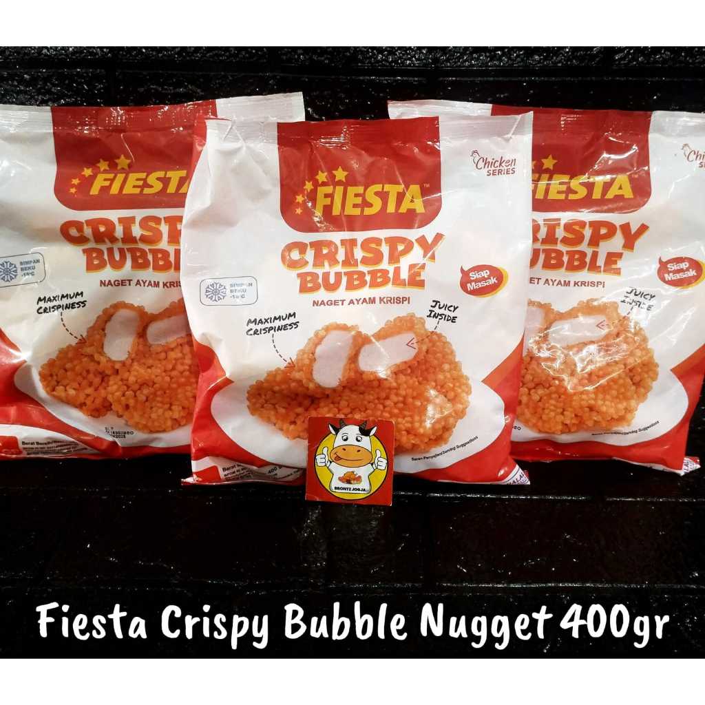 

FIESTA CRISPY BUBBLE 400GR-FROZEN FOOD-BRONTZ JOGJA