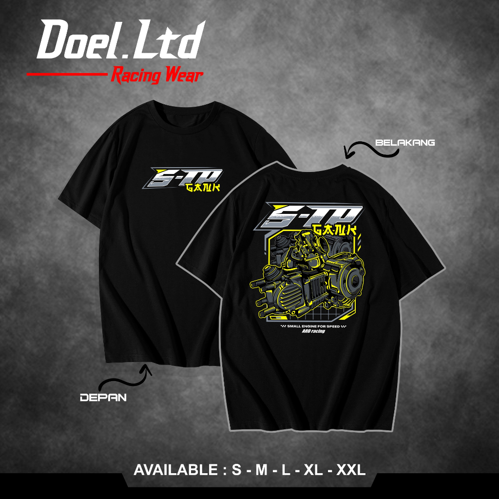 Kaos 5tp Gank Yamaha Jupiter Z Vega R Pria Distro Original Cotton Combed Doel Ltd