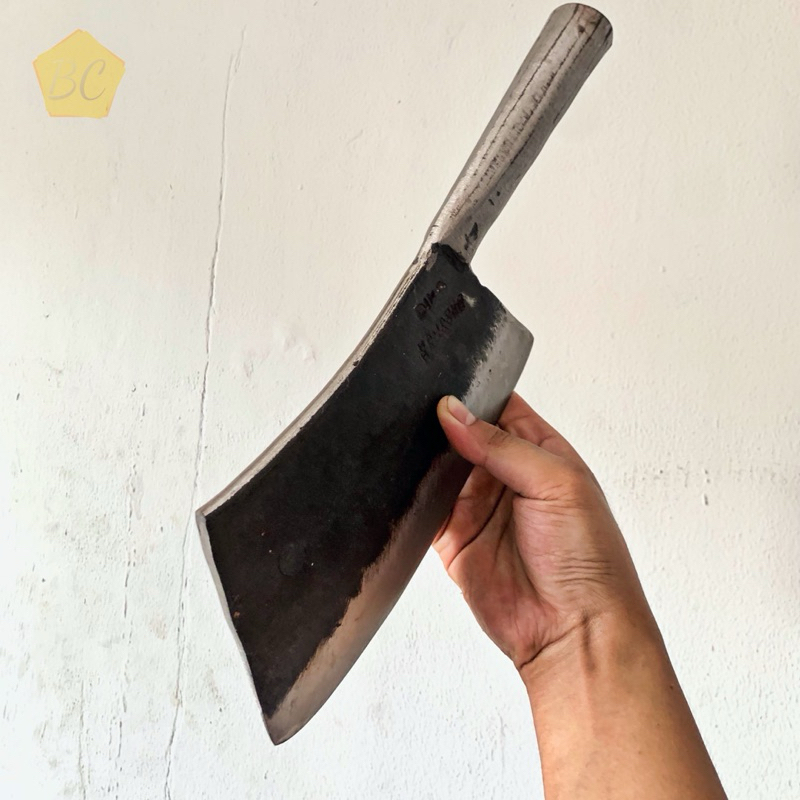 Pisau Cacah Tulang Cacah Daging Pisau Cacah Tulang sapi kambing bahan Baja Per Asli Tebal