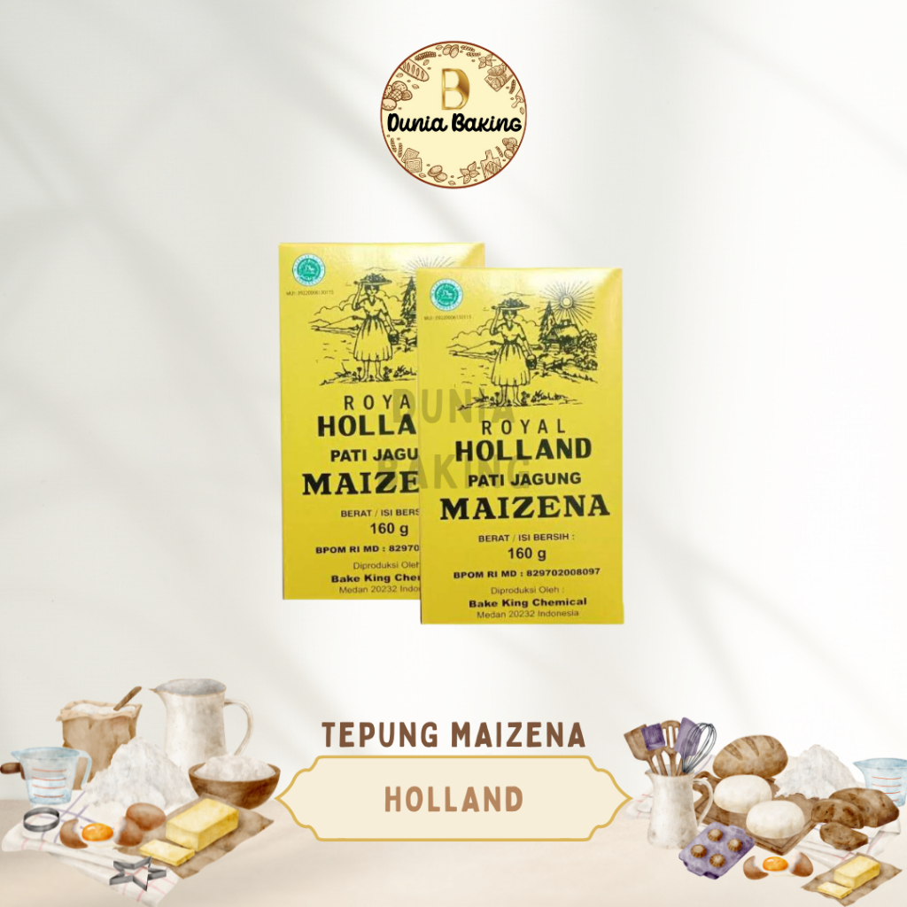 

Maizena Holland 100gr | Tepung maizena