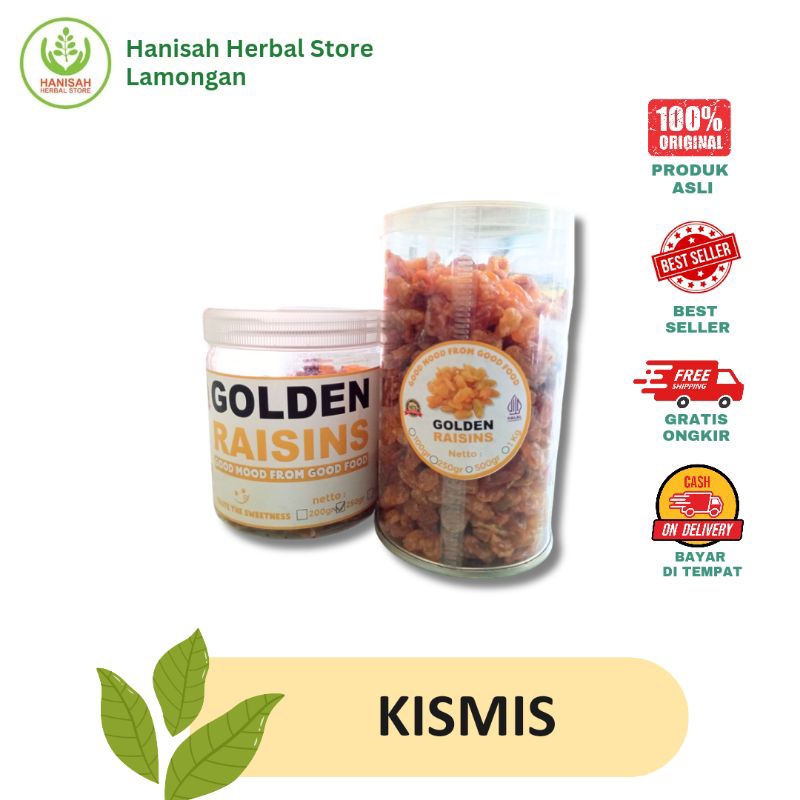 

KISMIS JUMBO/GOLDEN RAISINS HIGH QUALITY/KISMIS ARAB