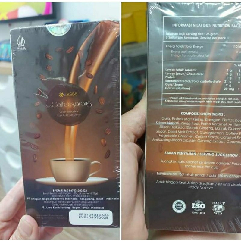 

Neo Coffeesayang 100% ori Kopi Sayang