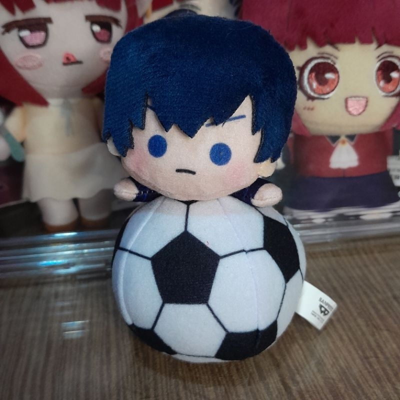(Ready) Official Boneka Blue Lock Plush Yoichi Isagi Nuigurumi Chibigurumi Banpresto Bandai Spirits 