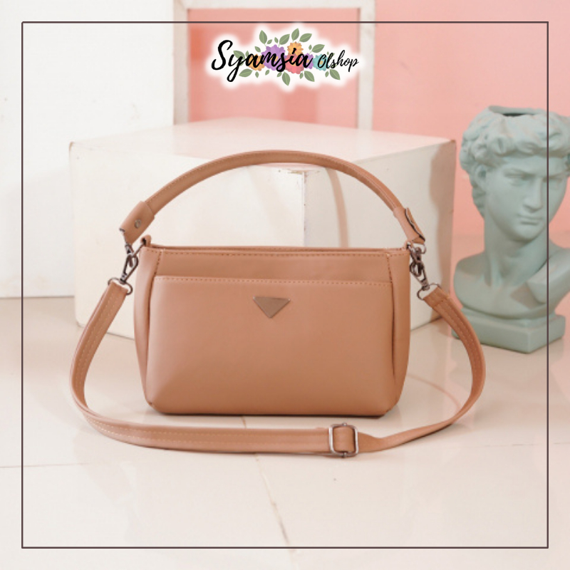 Latasha Tas Wanita Selempang Bahan Long Champ Tas Jinjing Slingbag Wanita Terbaru Kekinian