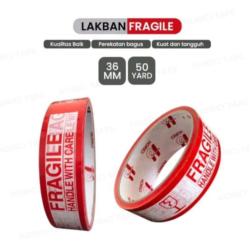 

(A3) lakban fragile 3.6cmx 50 yard