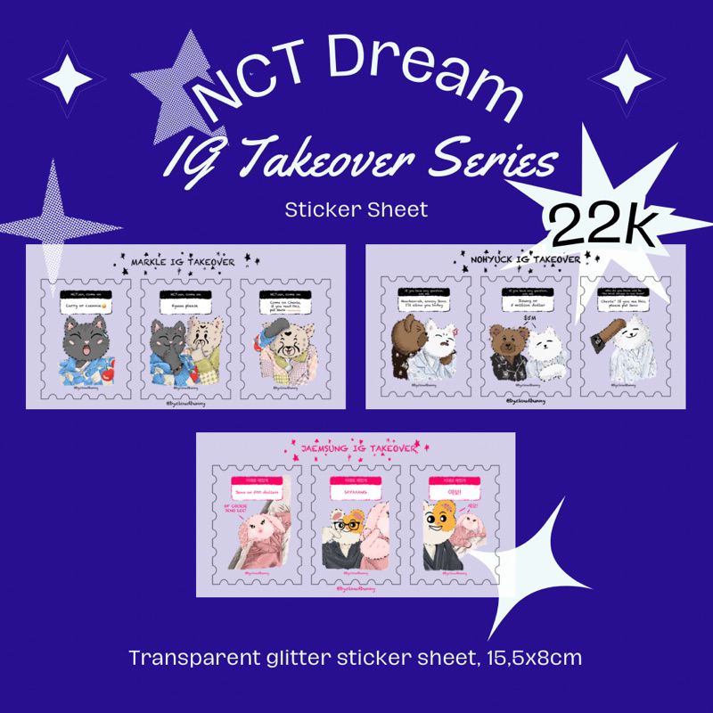 

Dream Insta Takeover Sticker Sheet