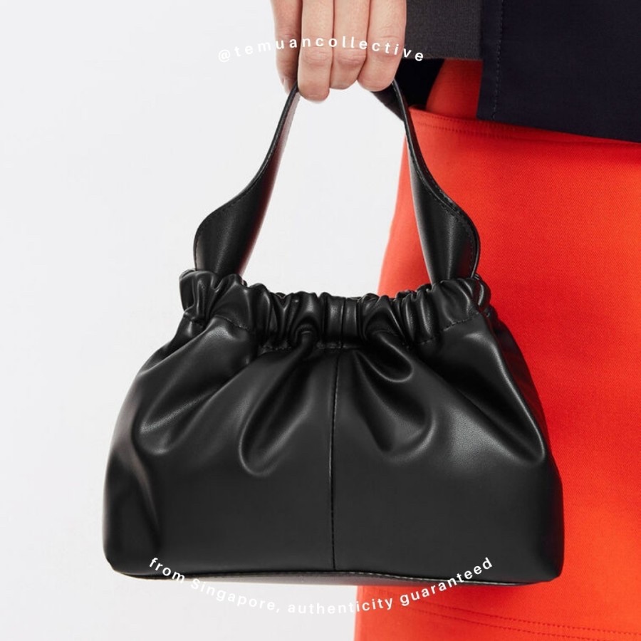 C&K ALLY Ruched Slouchy Bag / Authentic Original Charles' and Keith' Mini Neuf Alike Shoulder Bag - 