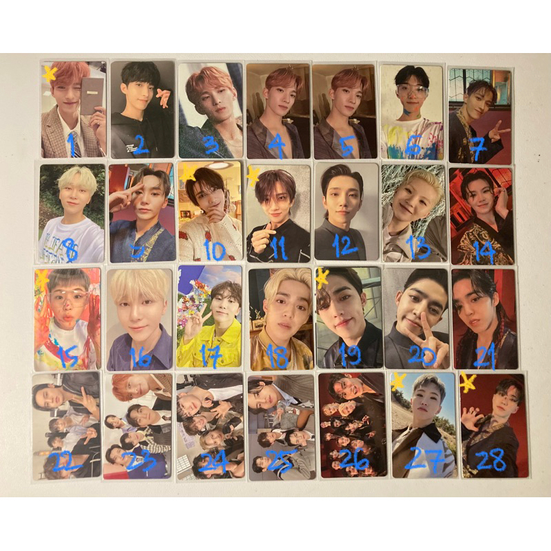(Baca Deskripsi) SEVENTEEN PC Hoshi DK Seungkwan Joshua Scoups FML SECTOR17 BE THE SUN