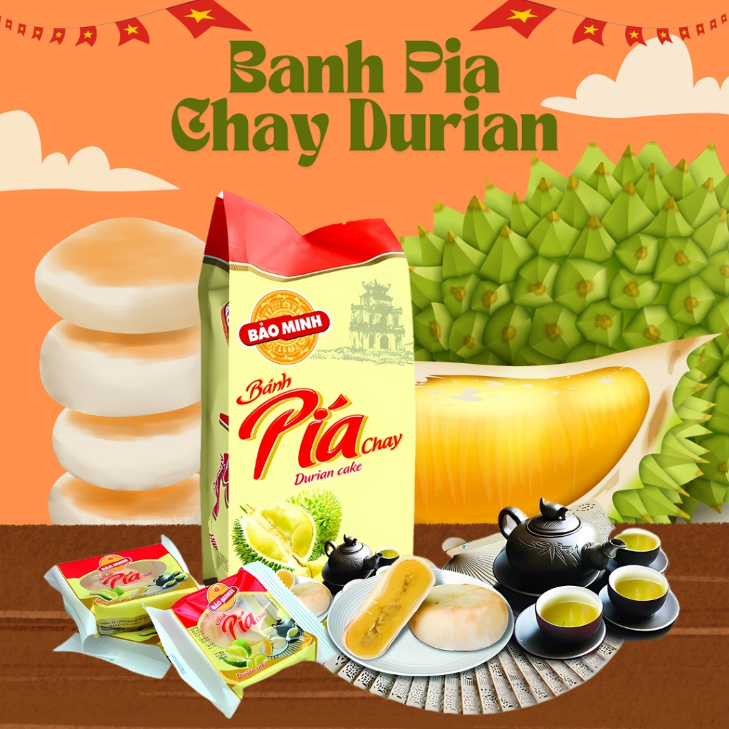 

Bao Minh Banh Pia Chay Durian Cake