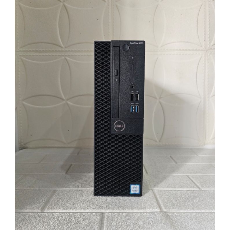 PC DELL OPTIPLEX 3070 SFF CORE I3 9100 GENERASI 9 RAM 8 GB SSD 256 GB