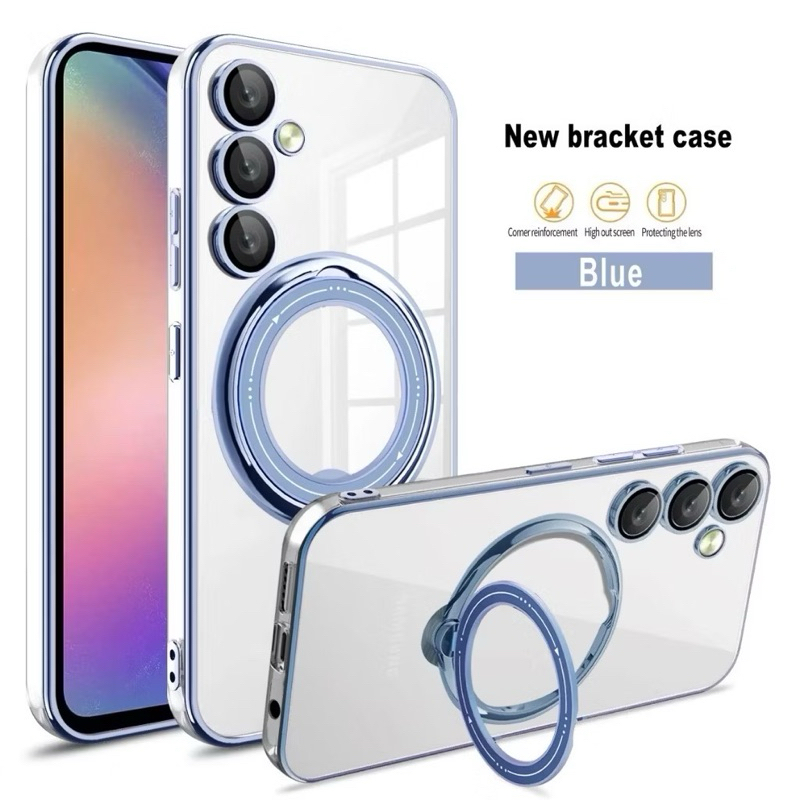 SOFTCASE LUXURY RING MAGNETIC HUAWEI P30 PRO - P40 PRO - P50 PRO PLANTING PROTECTION LENSA KAMERA BR
