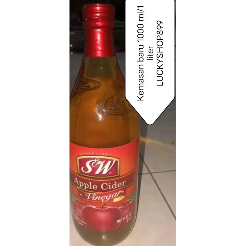 

SW APPLE CIDER VINEGAR(CUKA APEL 1000 ML)