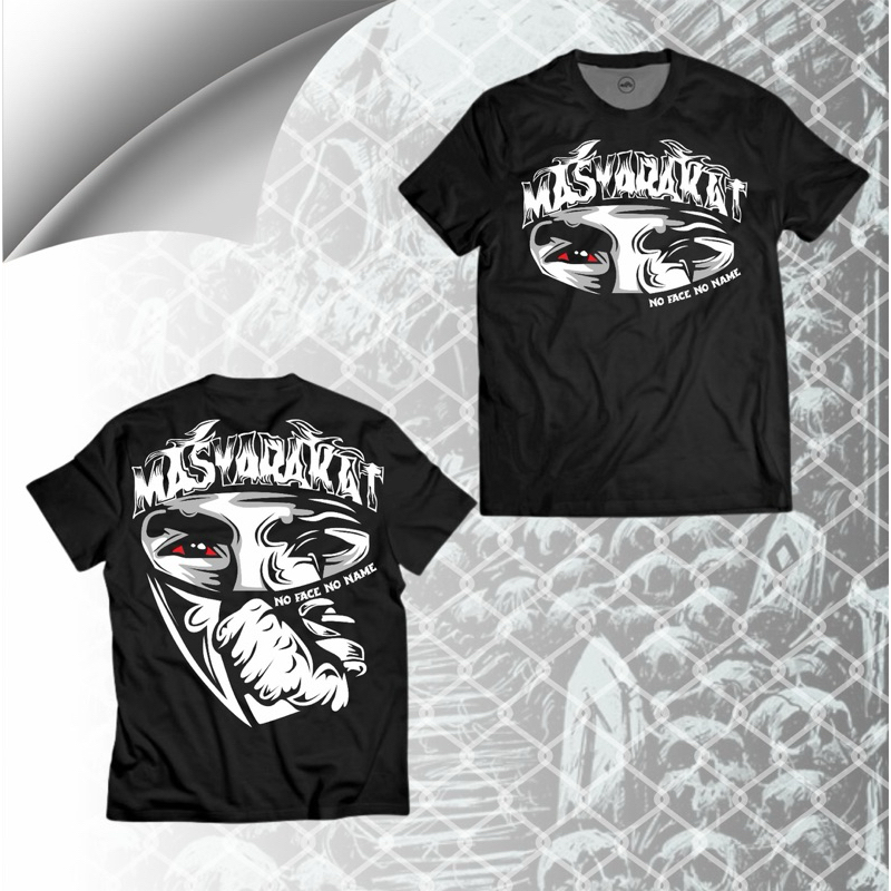 Kaos // Singlet Netral Masyarakat No Face No Name