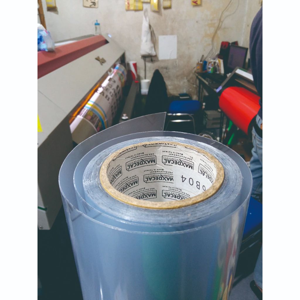 sticker laminasi tebal max decal VPF 500 micron