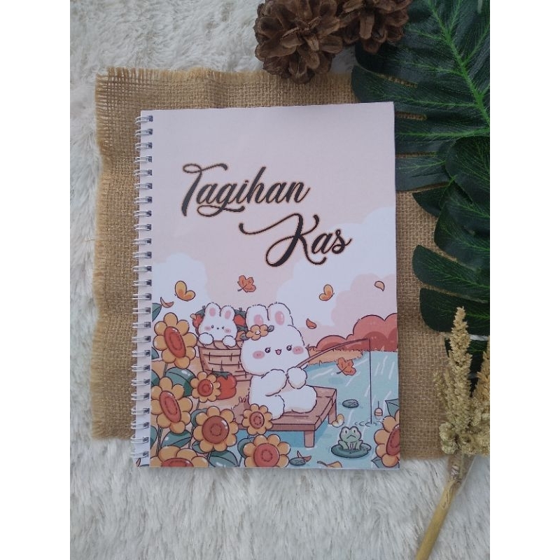 

BUKU TAGIHAN KAS MOTIF RABBIT UK A5 JILID SPIRAL ISI 100 HALAMAN NON-CUSTOM